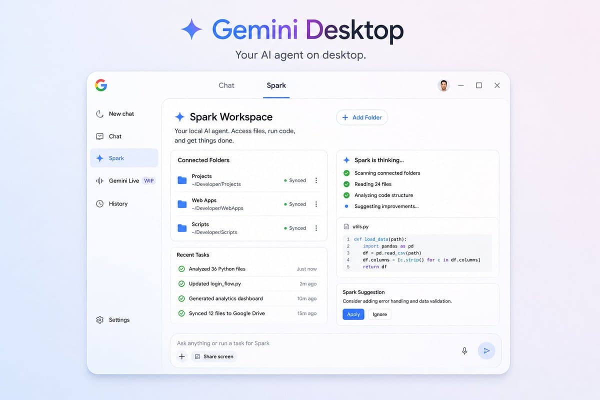 Google Gemini Desktop Leak Reveals a Full Local AI Agent