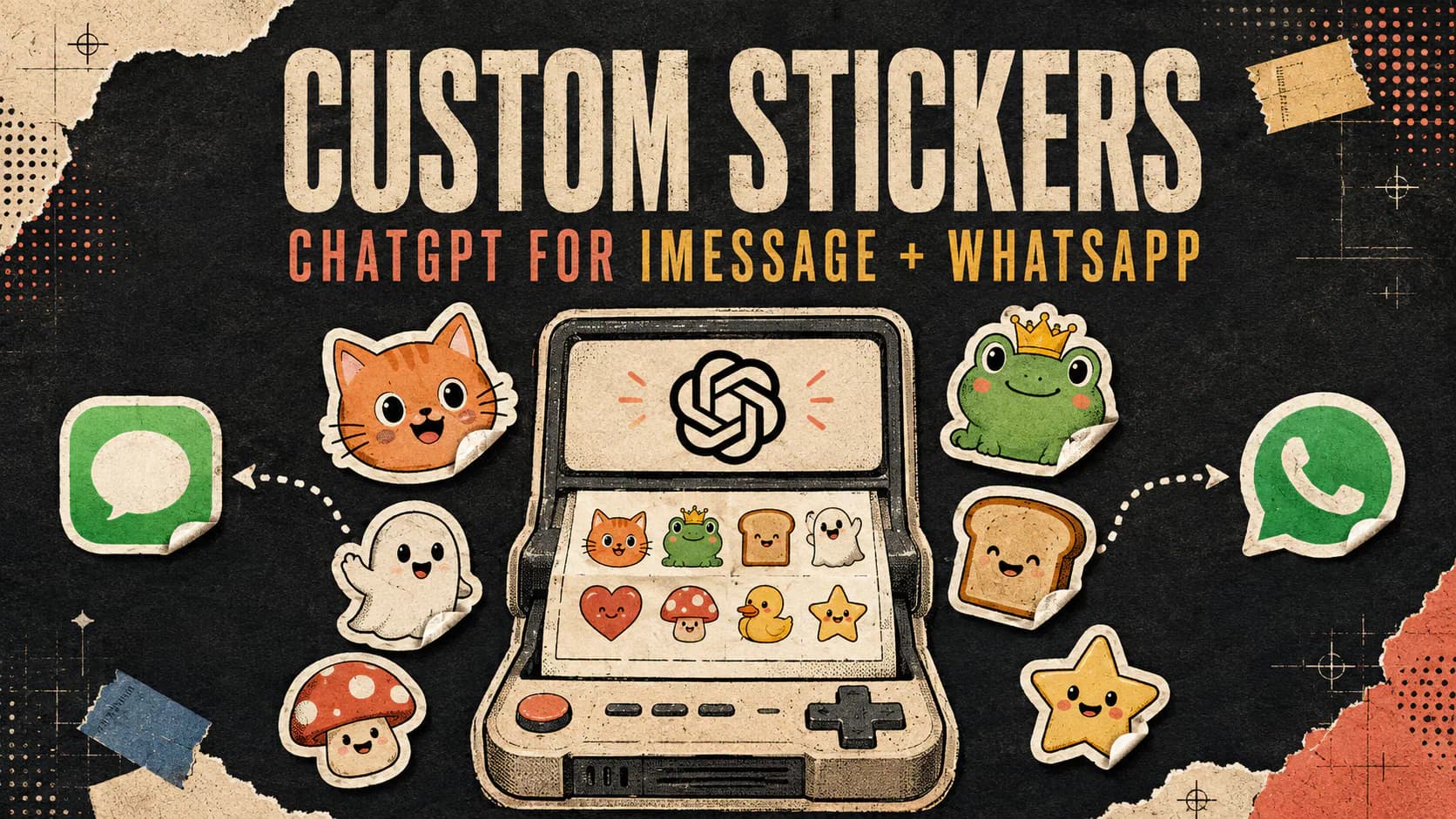 ChatGPT AI Stickers Turn Photos Into Custom Packs - AI News article on Zeniteq