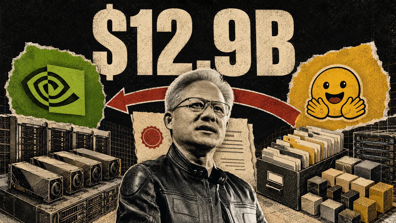 NVIDIA agrees to buy Hugging Face for $12.9B - AI News article on Zeniteq