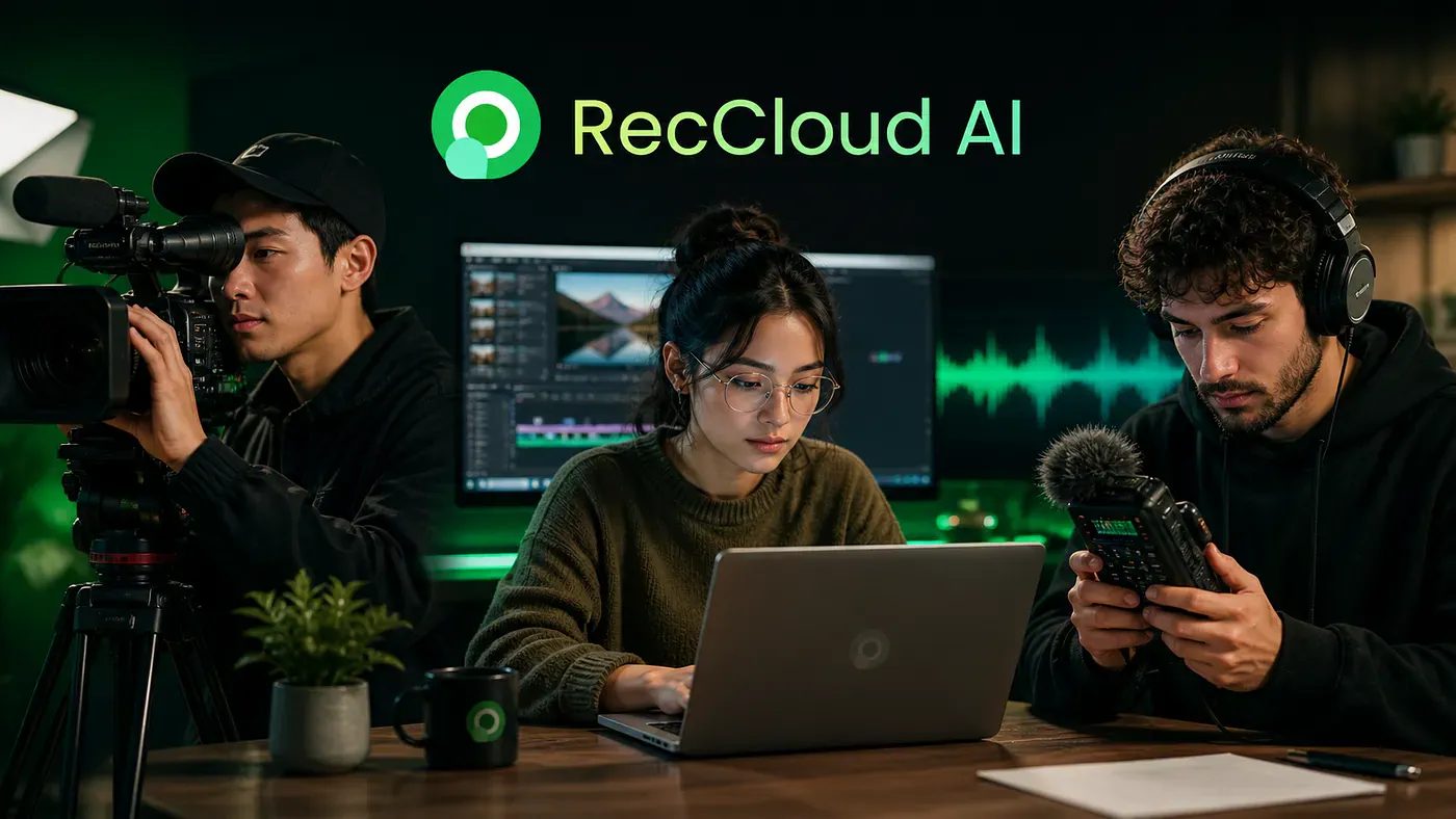 RecCloud AI video and audio tool. Image by Jim Clyde Monge