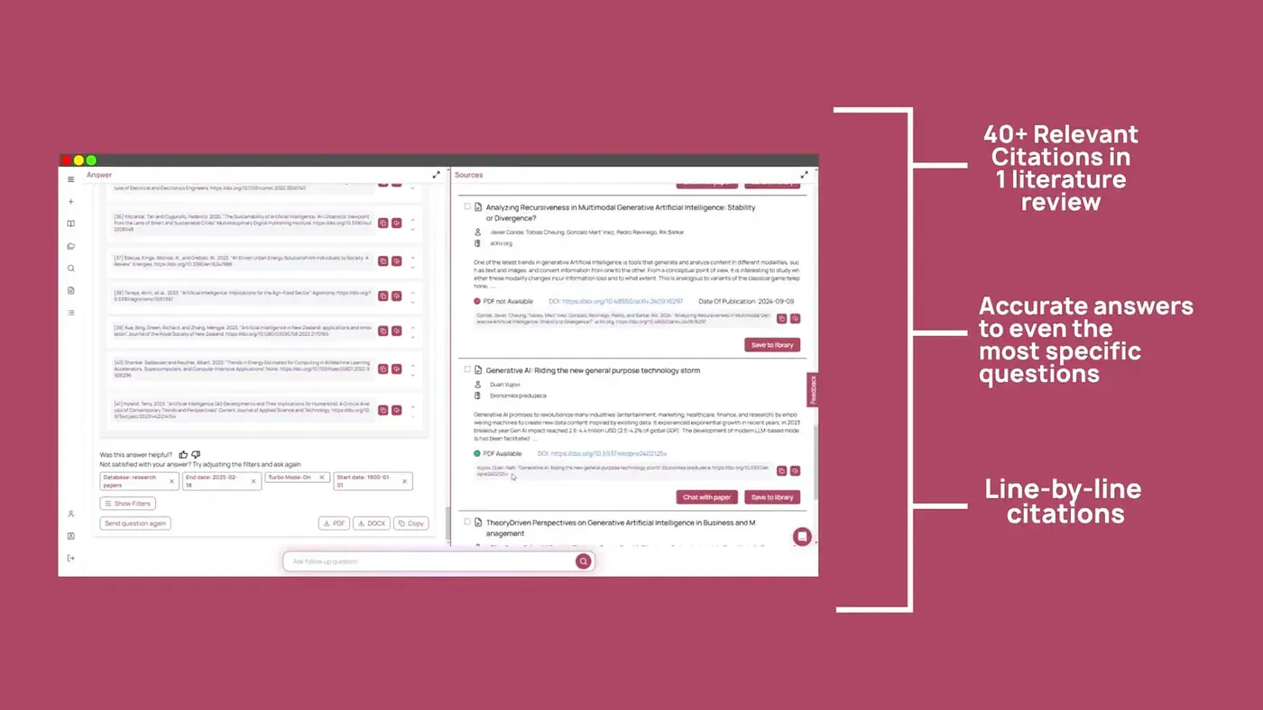 AnswerThis sample Literature Review output