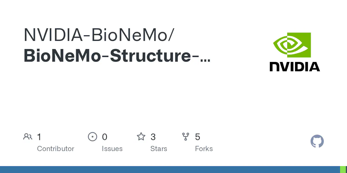 Contribute to NVIDIA-BioNeMo/BioNeMo-Structure-Prediction-Pipeline development by creating an account on GitHub.