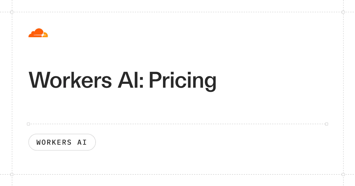 Cloudflare Workers AI pricing table showing the 10,000-Neuron daily free allocation and the Workers Paid excess rate of $0.011 per 1,000 Neurons.