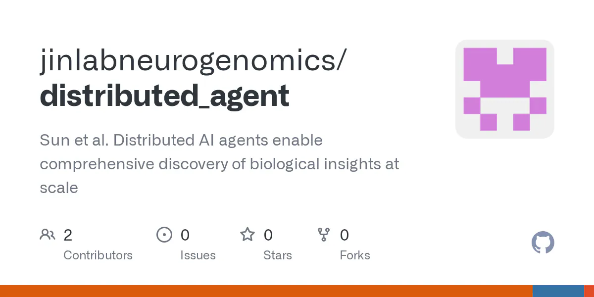 Sun et al. Distributed AI agents enable comprehensive discovery of biological insights at scale - jinlabneurogenomics/distributed_agent