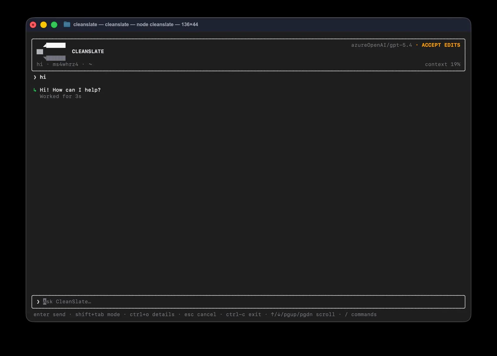 CleanSlate CLI