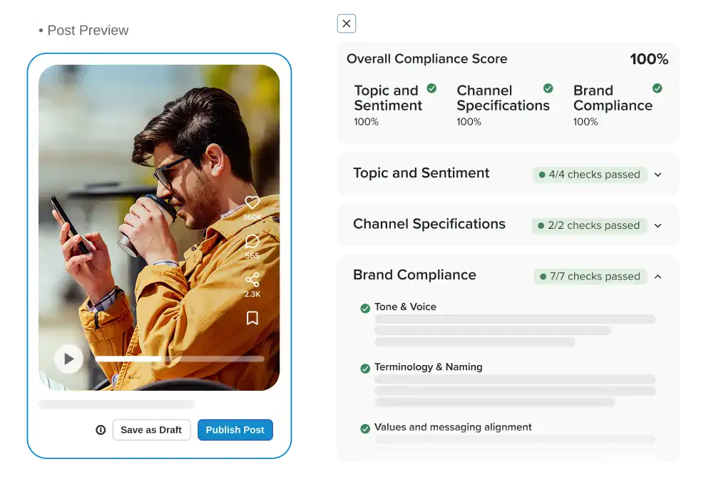 Stay in control Scale content without risk