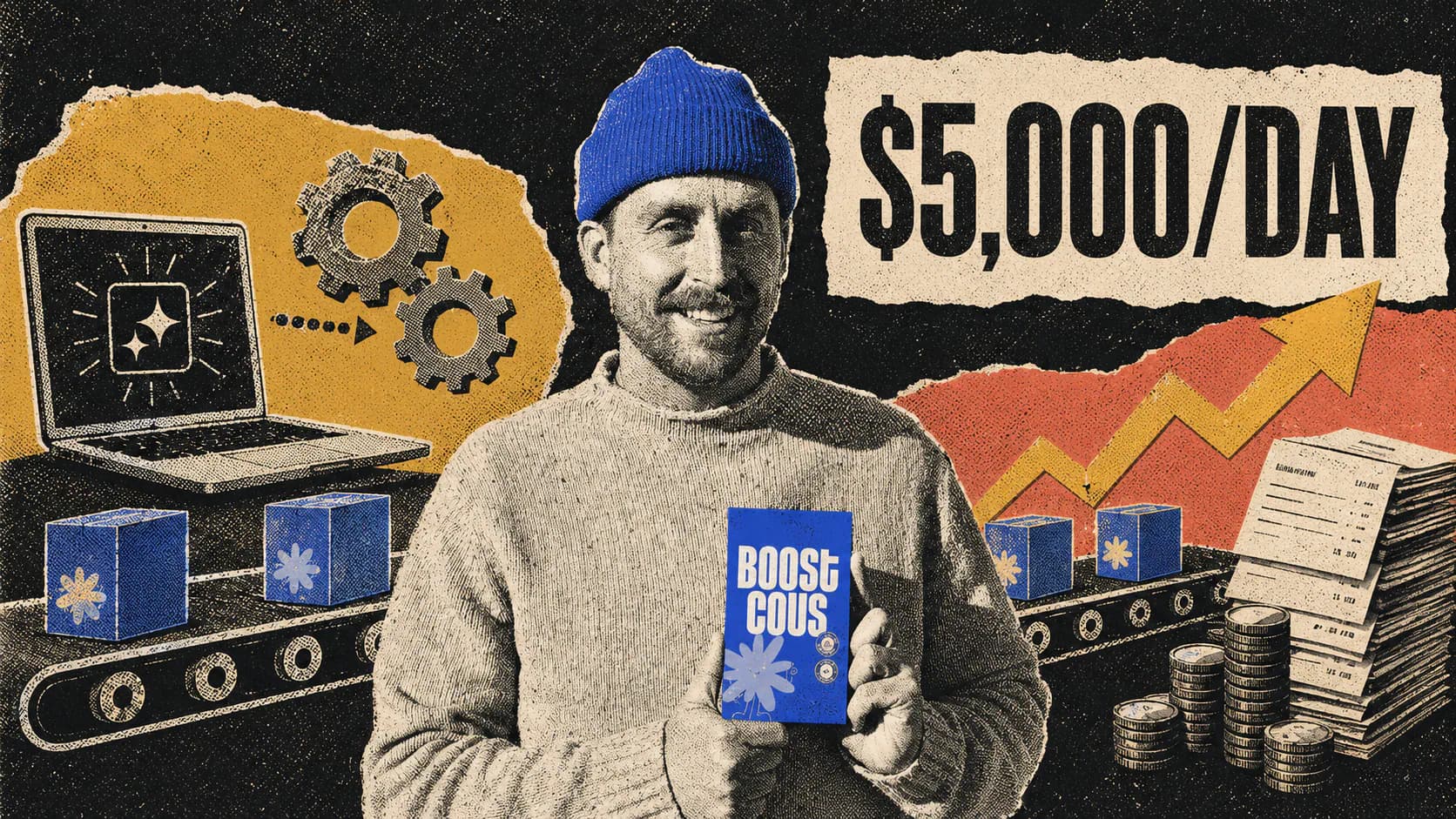 The Real Business Lessons Behind Boostcous’ $5,000-a-Day AI Side Hustle
